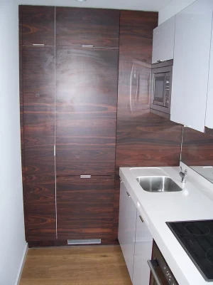 fitted wardrobes in the kitchen